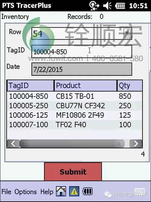超高频RFID读写器写入rfid标签信息