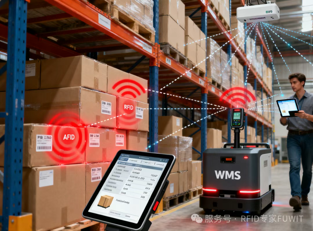RFID+RTLS叉车仓储智能化管理