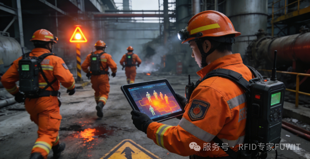RFID+UWB高精度定位，筑牢工业安全生命线