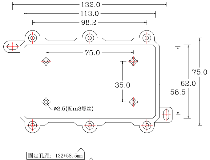 FU-BLE-BT5132-T2固定式蓝牙定位中继节点