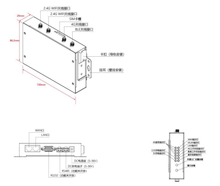 蓝牙扫描网关 蓝牙扫描网关